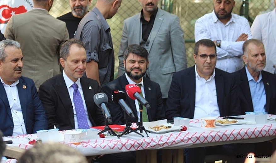 GENEL BAŞKAN FATİH ERBAKAN TEŞEKKÜR ZİYARETİNDE