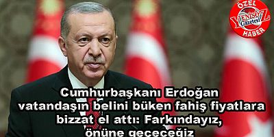 Cumhurbaşkanı Erdoğan, gıda fiyatlarına ilişkin önemli açıklamada bulundu