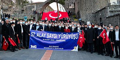 Diyarbakır'da 57. Alaya Saygı Yürüyüşü yapıldı