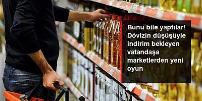 MARKETLERDE YENİ FİYAT HİLESİ