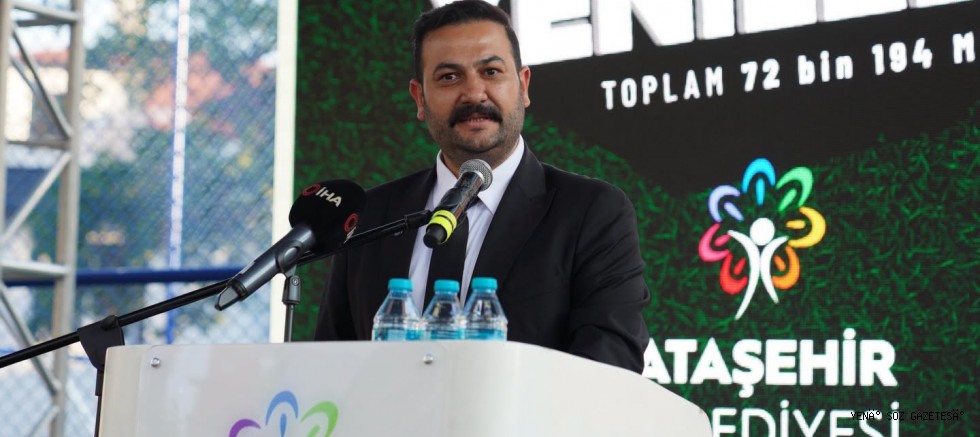 ATAŞEHİR'DE PARKLAR YENİLENDİ