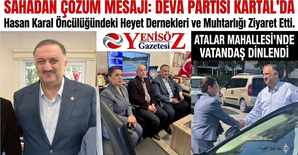 DEVA Partisi’nden Kartal’da Çıkarma