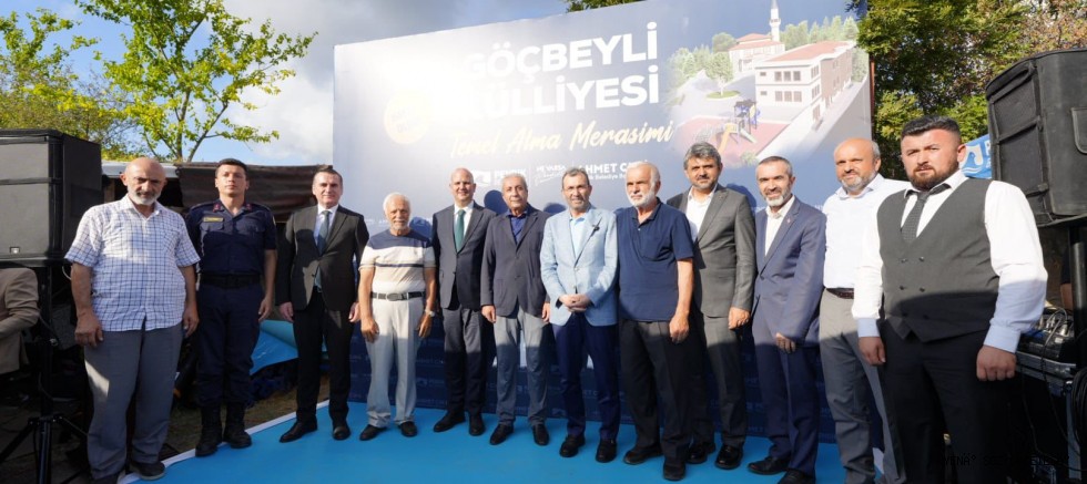 Göçbeyli Külliyesi’nin Temeli Atıldı