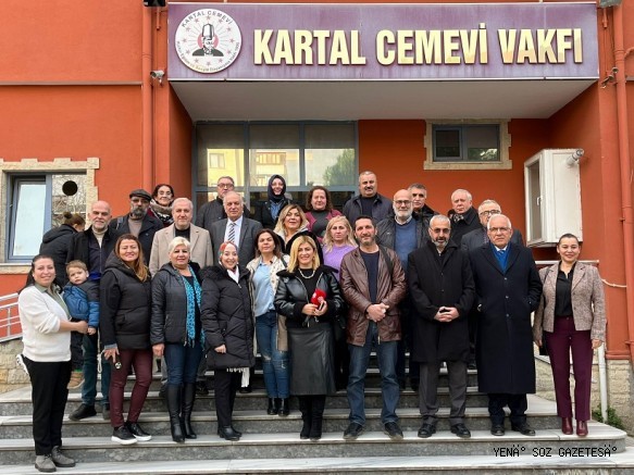 KARTAL CEMEVİ VAKFINDAN ANLAMLI BASIN TOPLANTISI. BAŞKAN ÖYLE ŞEYLER DEDİ Kİ