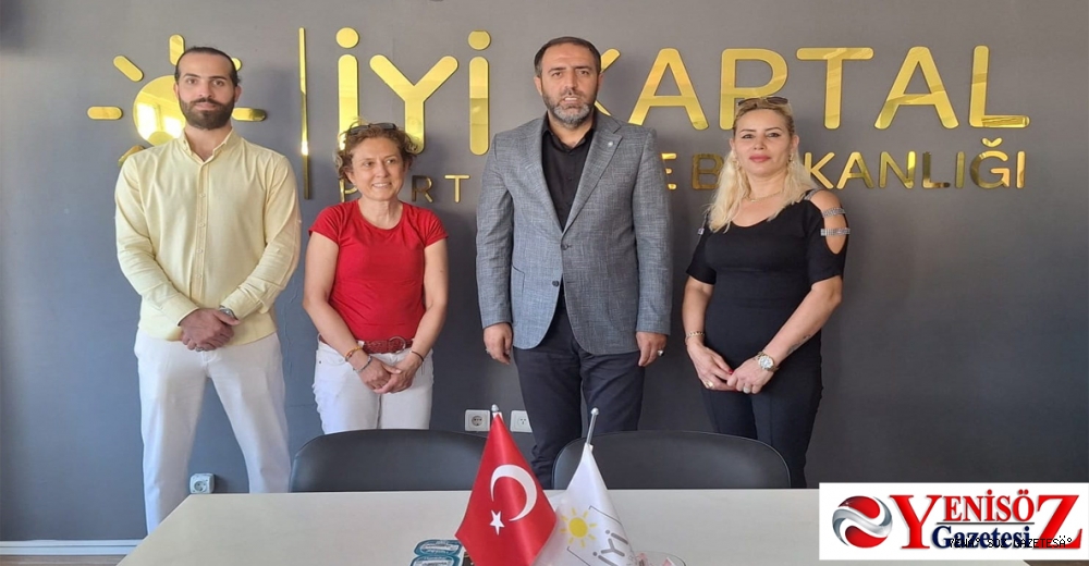 Kartal Hayvanseverler Derneği’nden İYİ Parti İlçe Başkanlığı’na Ziyaret