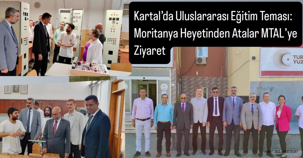 KARTAL'LA ULUSLARARASI ÖNEMLİ ZİYARET 