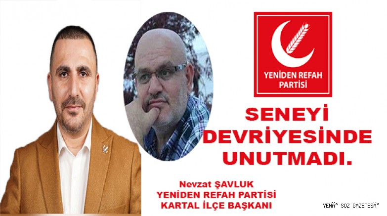 KURUCU BAŞKANI UNUTMADI. TAZİYE MESAJI YAYINLADI