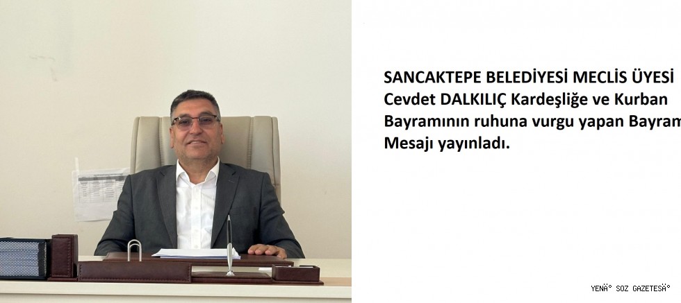 MECLİS ÜYESİNDEN ÖRNEK MESAJ.BAYRAMIN RUHU!!!!