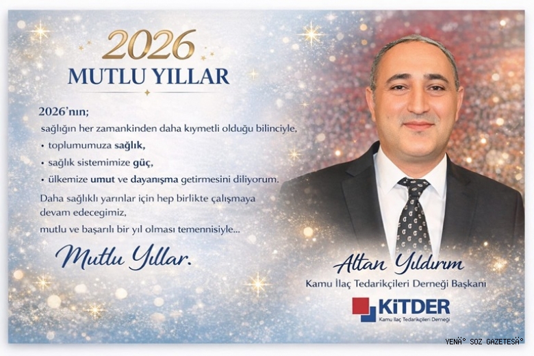 SAĞLIKÇI'DAN YENİ YIL MESAJİ