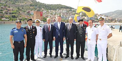 ALANYA PROTOKOLÜ TGC GÖKSU FIRKATEYNİNİ ZİYARET ETTİ