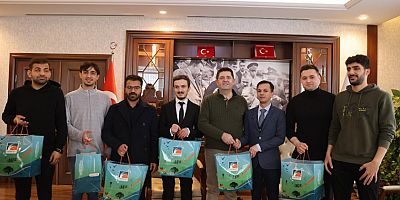 BAŞKAN ÇERKEZ’DEN GOLBOL TAKIMINA DESTEK