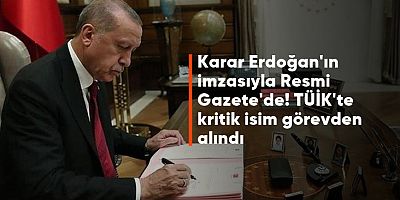 Başkan Yardımcısı Fatih Şahin görevden alındı