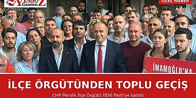 CHP  İlçe Örgütü'nden Toplu Geçiş: 