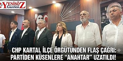 CHP KARTAL’DA  BÜKLÜ : 