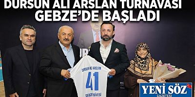 Dursun Ali Arslan Turnuvası Gebze’de başladı