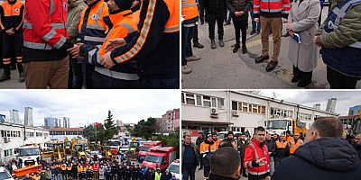 KAR NÖBETİNDE: 347 PERSONEL VE 74 ARAÇ GÖREV BAŞINDA