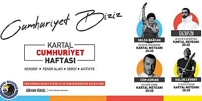 KARTAL BELEDİYESİ’NDEN CUMHURİYET’İN 98. YILINA YAKIŞIR KUTLAMA