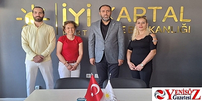 Kartal Hayvanseverler Derneği’nden İYİ Parti İlçe Başkanlığı’na Ziyaret