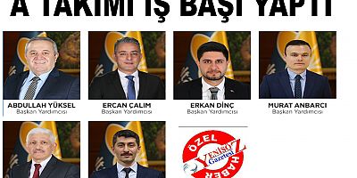 SULTANBEYLİ BELEDİYESİ YENİ DÖNEMDE A TAKIMI İŞ BAŞI YAPTI