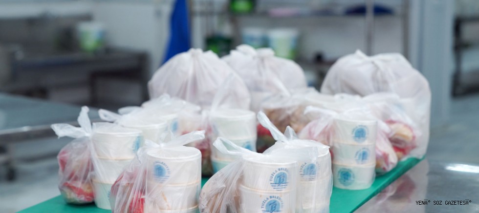 Tuzla Belediyesi Aşevinden İhtiyaç Sahiplerine Yemek Desteği